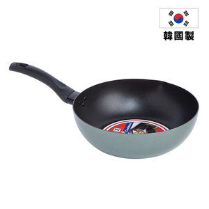 韓國製 28cm 易潔單柄炒鑊 (電磁爐適用)